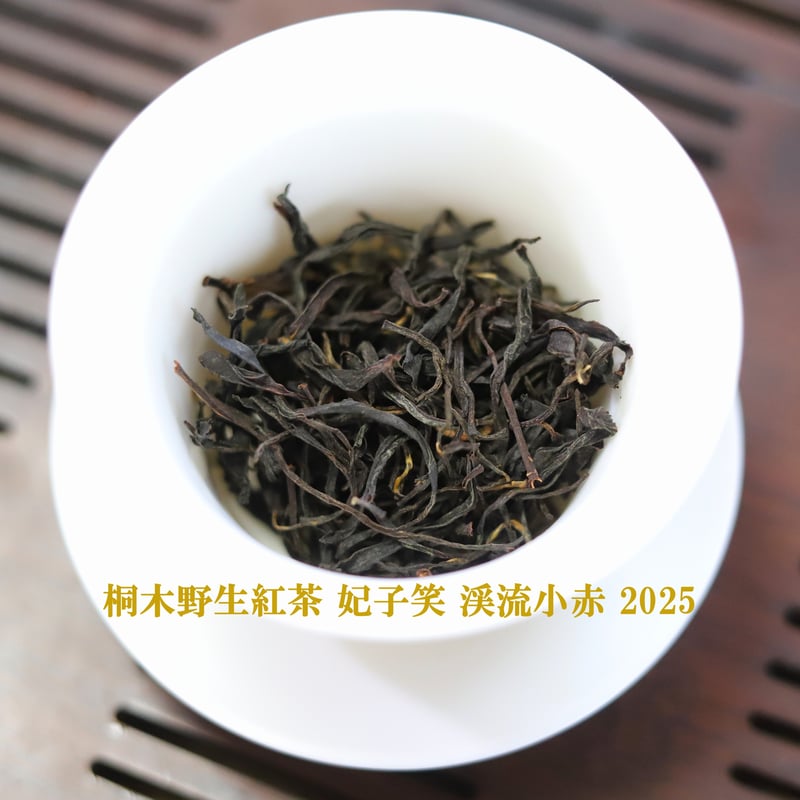 桐木野生紅茶 渓流小赤 2025 | 武夷岩茶 茶の穂