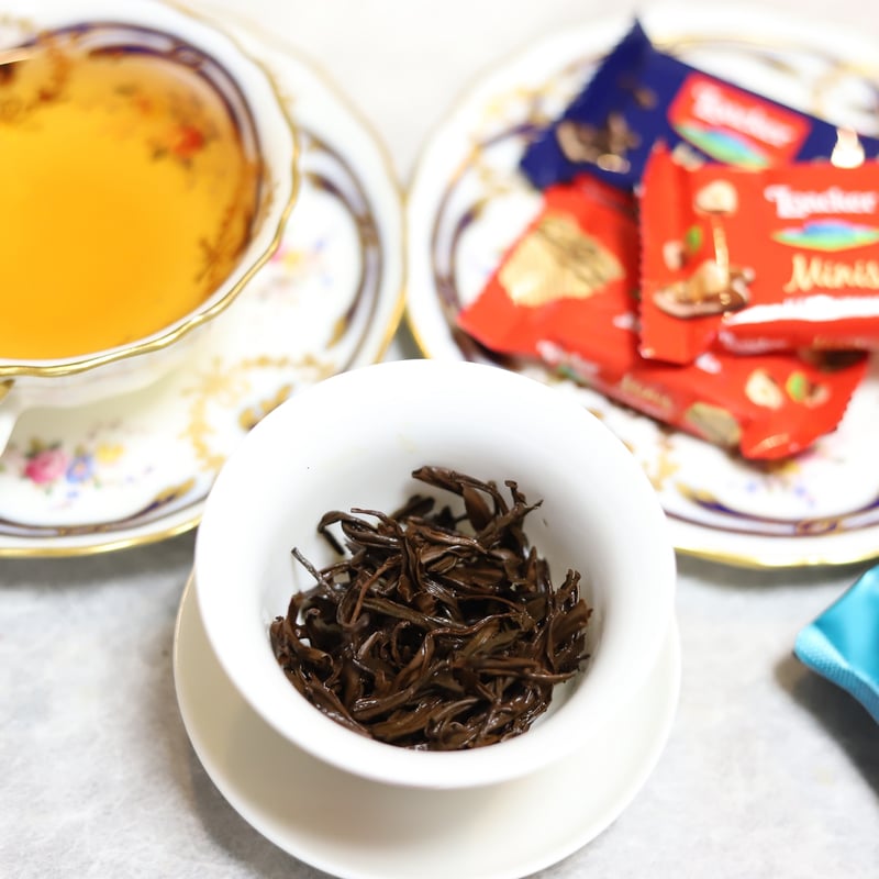 正山小種 紅茶 鶴と雲のデザイン 正山小種 （ラプサンスーチョン） 龍眼香 2025年春摘み – TEA CLAN