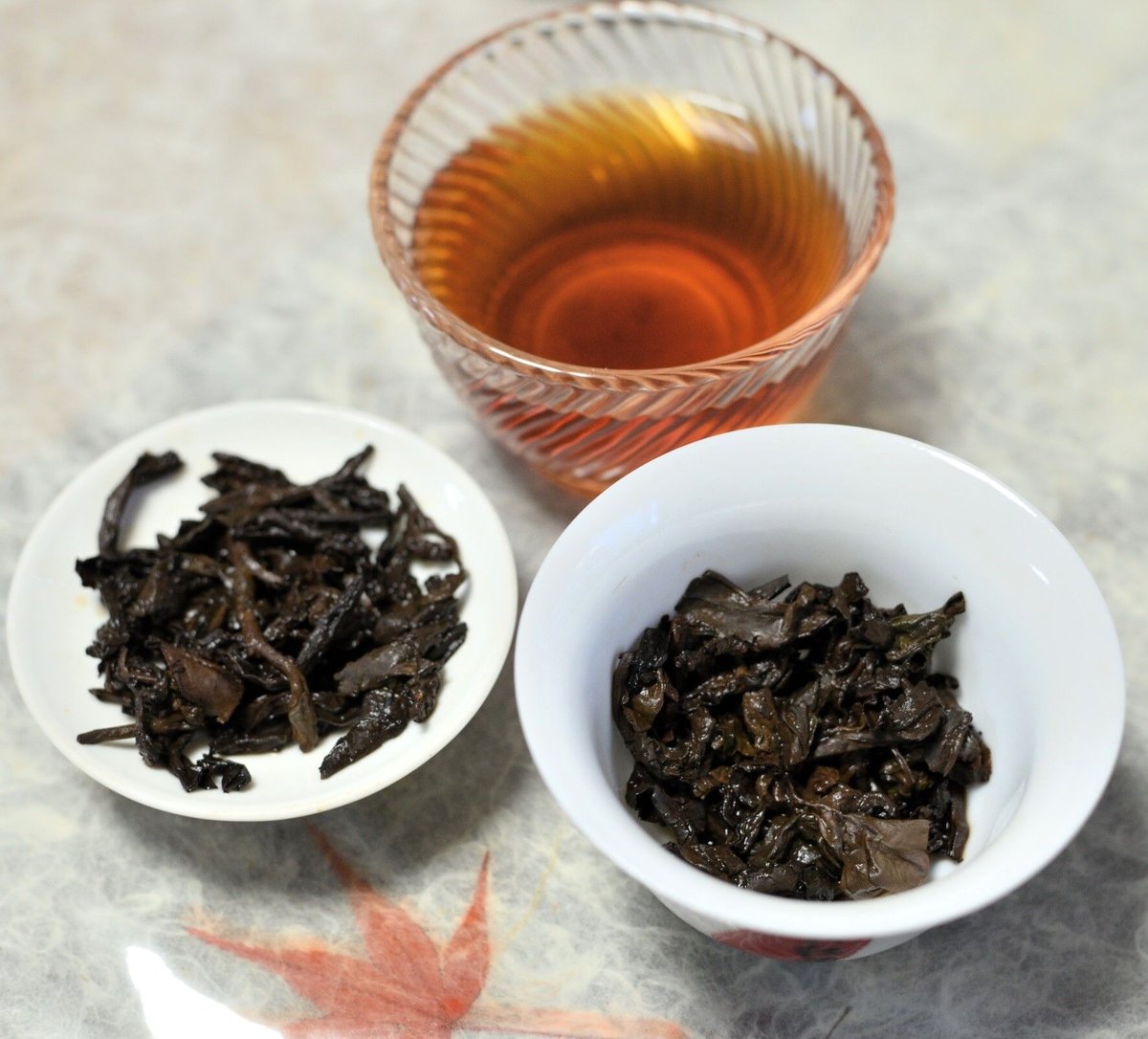 大山古樹熟茶 散茶 | 武夷岩茶 茶の穂