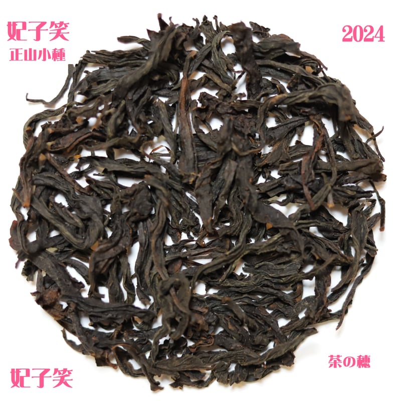 正山小種 無燻 妃子笑 2024 | 武夷岩茶 茶の穂