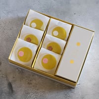 チーズバターサンド６個（プレーン２個・ストロベリー２個・ショコラ２）＋kuchidokeチーズテリーヌ（１本）セット