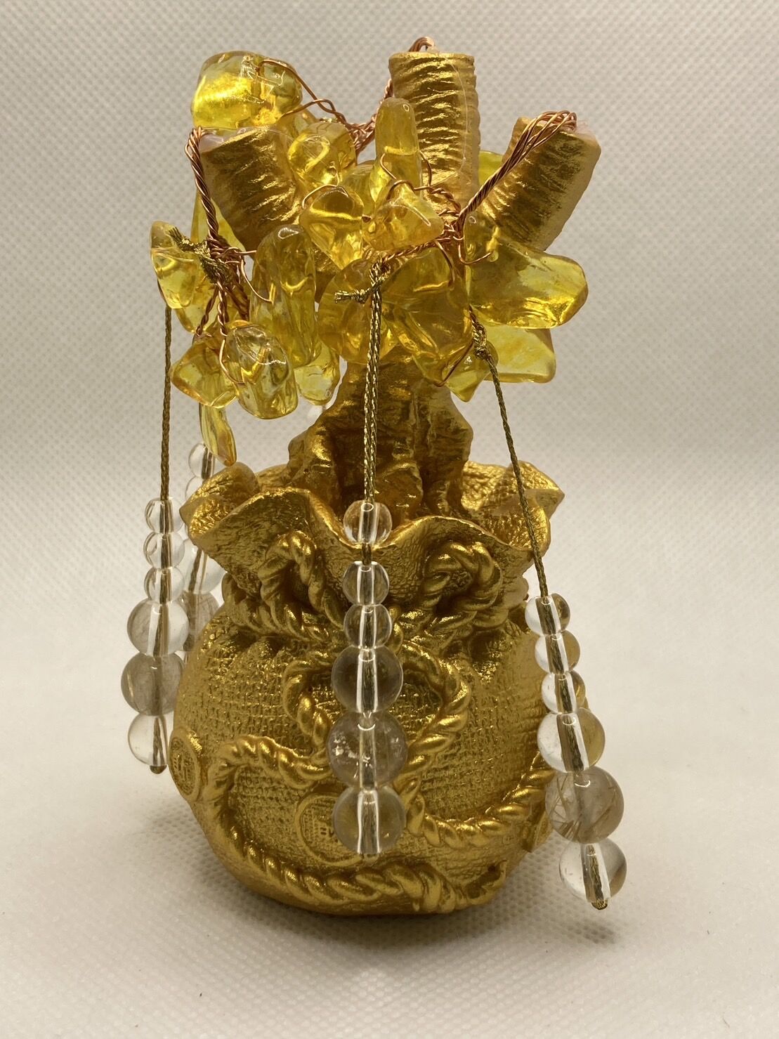 財神！ルチルの縁起物 招財樹（ルチルクォーツツリー付） | たかみーSHOP