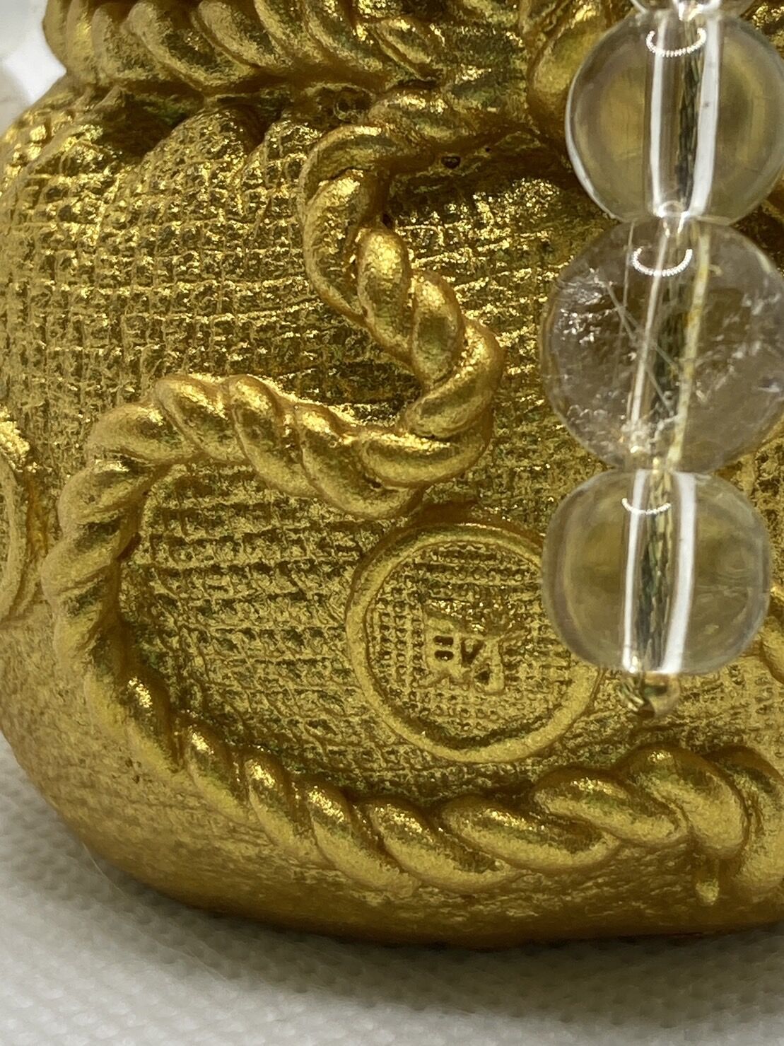 財神！ルチルの縁起物 財神！ルチルクォーツ縁起物
