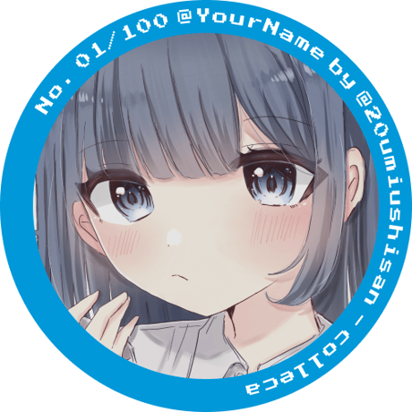 SNSアイコン用イラスト「とある女の子」（※購入者はSNSアイコンにお使いいただけます）