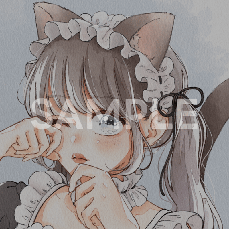 雫 mi（猫アイコン）さん専用 可愛いアイコンメーカーさん見つけたので作りました🐈‍⬛✨ ねこ好き