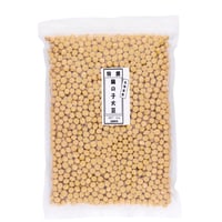 鶴の子大豆 北海道産 大粒 1ｋｇ 北海道産大豆 煮豆 蒸し大豆 豆乳 豆腐 ( 保存に便利なチャック付き )