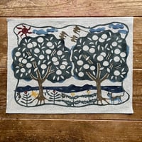 ラスイチ★染布　ミカンの国　tabipan