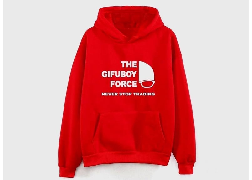 岐阜暴威軍パーカー 赤 レッド THE GIFUBOY FORCE | 岐阜暴威商店