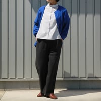 フレンチリネンブレンドベイカーパンツ