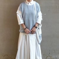 ドットジャガード切替スクエアプルオーバー