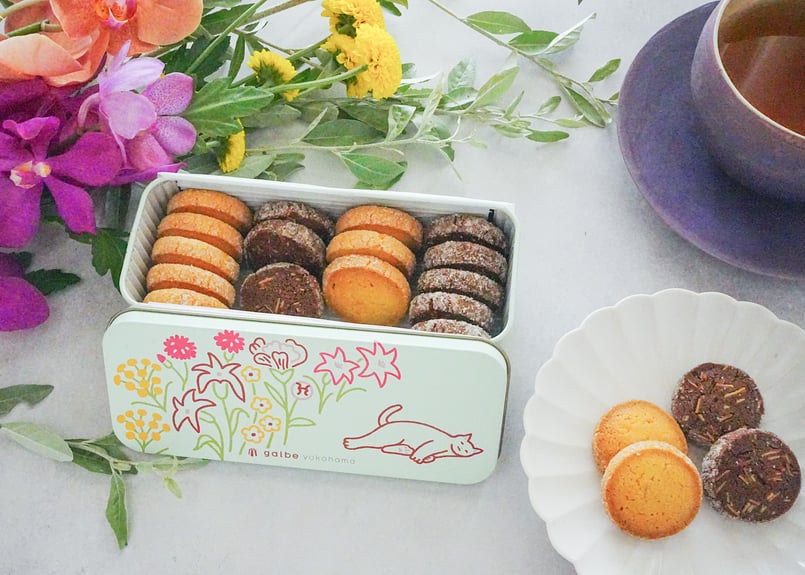 期間限定！猫のうたたね クッキー缶 【お取り寄せ】 | effet（エフェ）