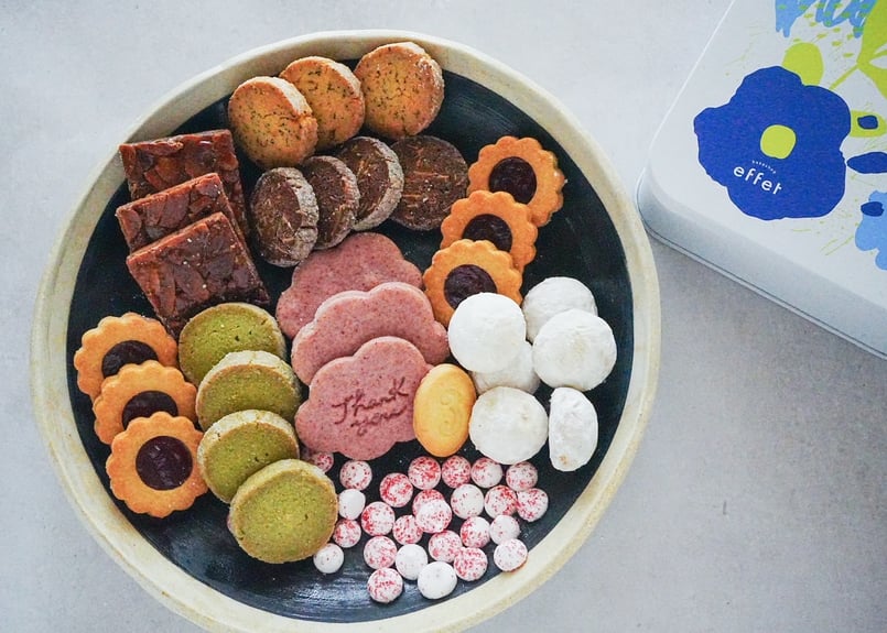 お取り寄せ】effet3周年限定！ フールセック缶（10月2日以降随時