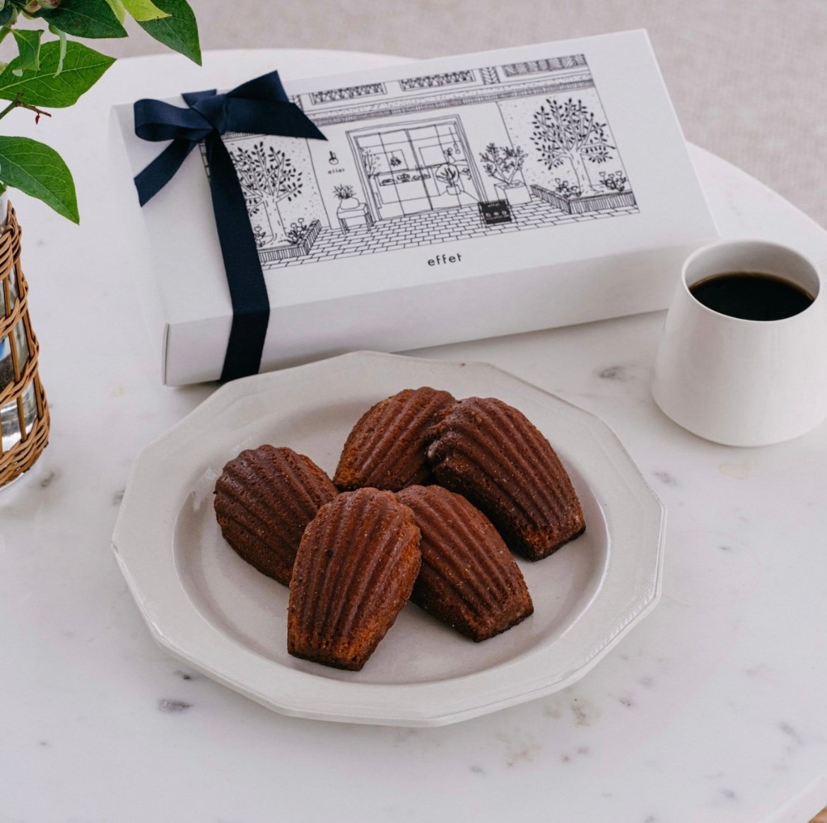 お取り寄せ】マドレーヌ5個入りBOX | effet（エフェ）