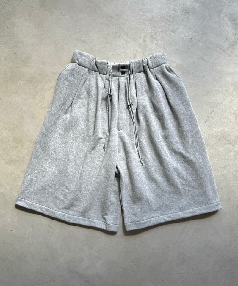SILLAGE” / LOOP WHEEL CIRCULAR SHORT PANTS - G SILLAGE” / LOOP WHEEL CIRCULAR SHORT PANTS - G