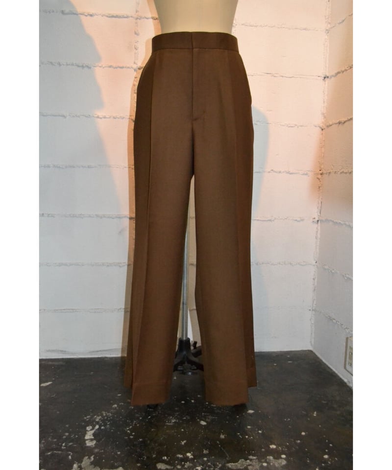 23AW amber WOOL TWILL PANTS