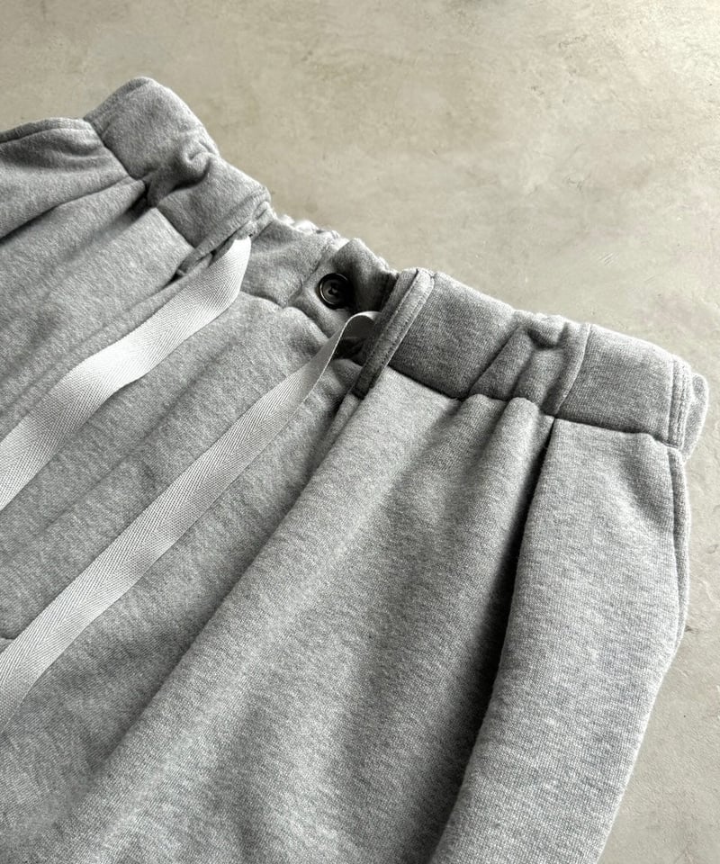 Sillage／loop wheel circular pants