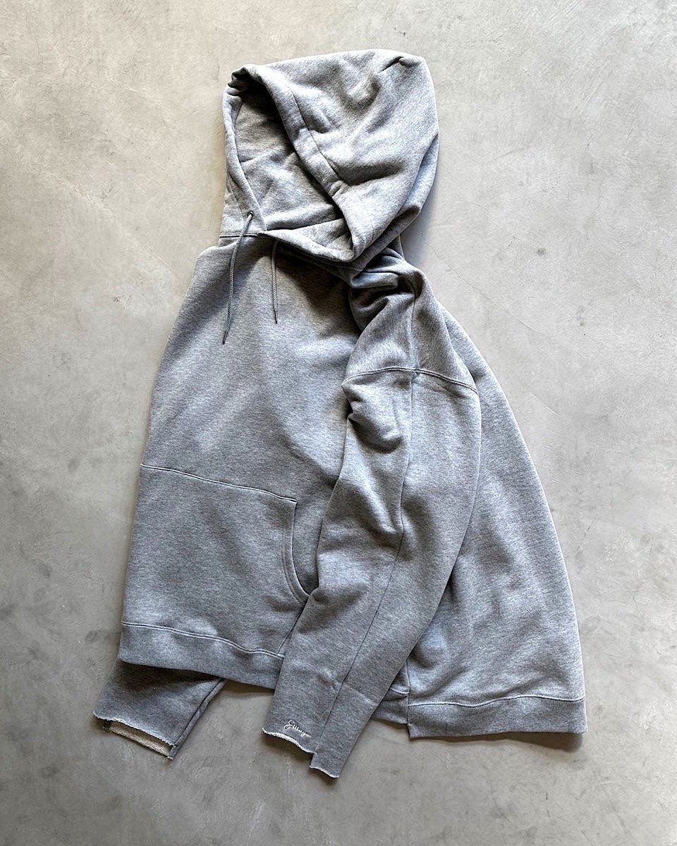 sillage シアージ LOOP WHEEL CREWNECK Sillage Loopwheel Crew, Grey – Glasswing