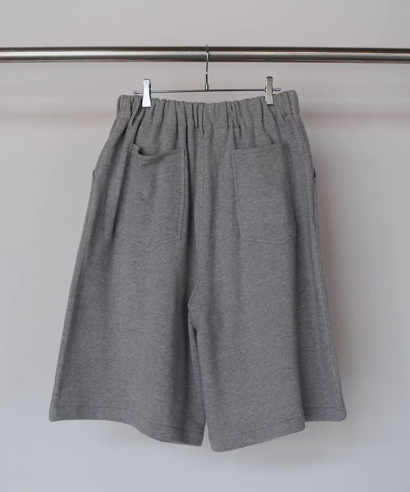 SILLAGE” / LOOP WHEEL CIRCULAR SHORT PANTS - G SILLAGE” / LOOP WHEEL CIRCULAR SHORT PANTS - G
