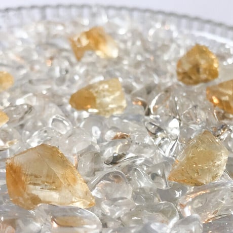 宝石質シトリンさざれ　10g