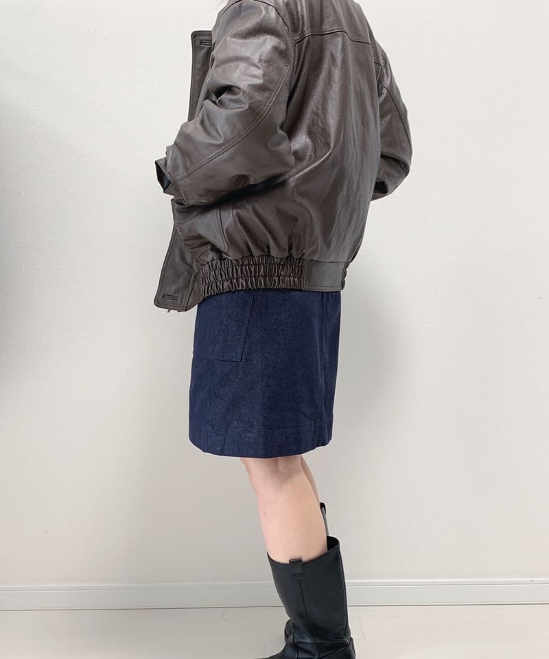 OURIN】Leather Blouson（2color） | Otte.