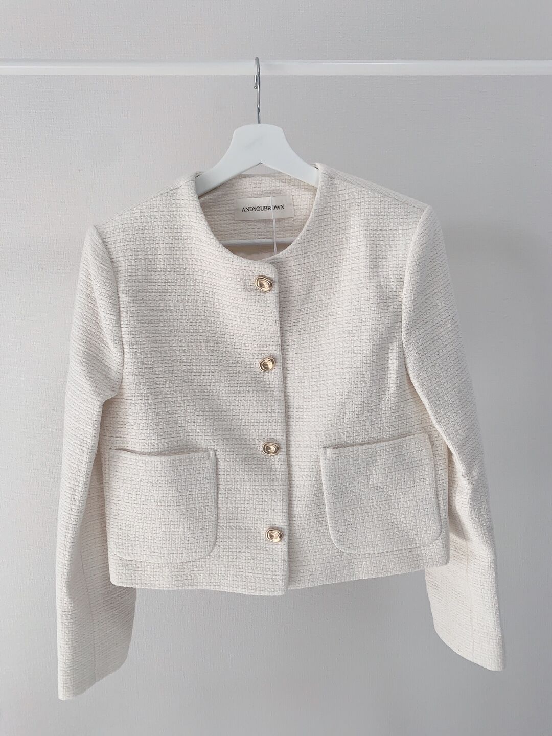 AND YOU BROWN】Bold Tweed Jacket | Otte.