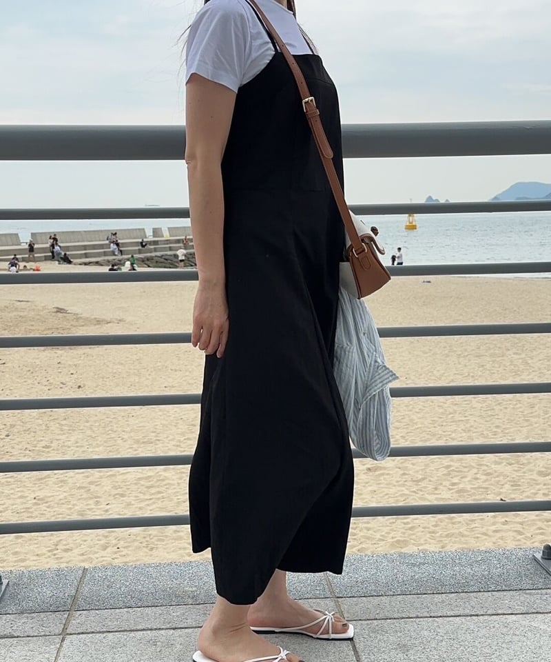 即納商品】Strap Flat Sandal(ブラック) | Otte. 即納商品】Strap Flat Sandal(ブラック) | Otte.