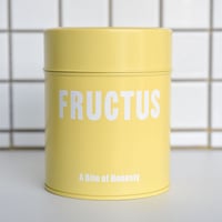 FRUCTUS茶筒缶(マットレモンイエロー）