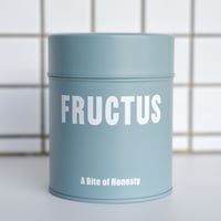 FRUCTUS茶筒缶(スモーキーグリーン）