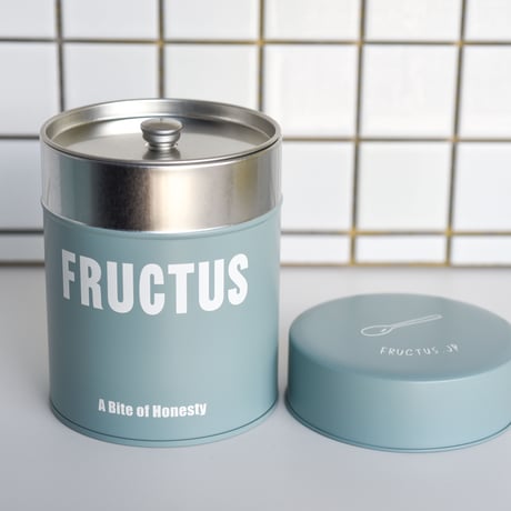 FRUCTUS茶筒缶セット(スモーキーグリーン）