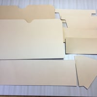 L字ファスナー財布用 練習用革パーツセット（B級品）