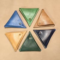 三角コインケース レザークラフトキット