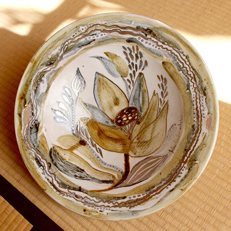 コラボレーションKen x Keeda 陶器大皿『Inizio con Keeda』-Lotu