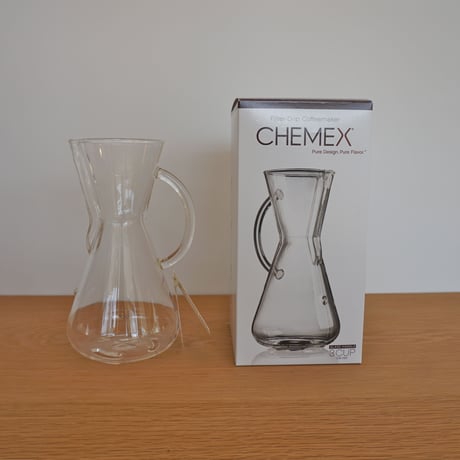 CHEMEX コーヒーメーカー｜グラスハンドル３カップ