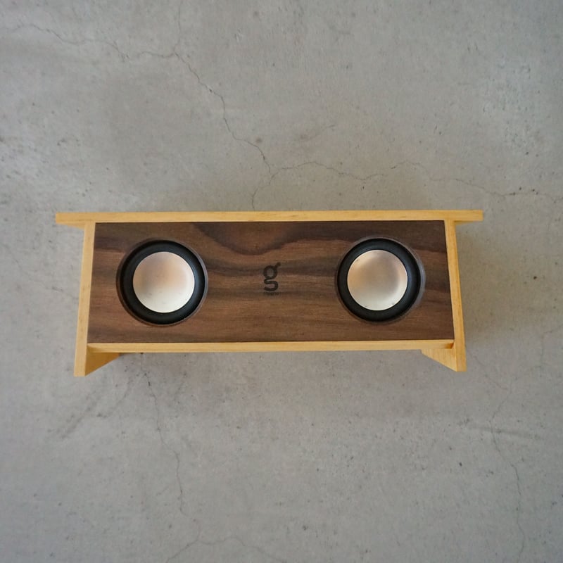 SPiKO｜bluetooth スピーカー｜アジアンローズウッド｜充電式 | h+lab