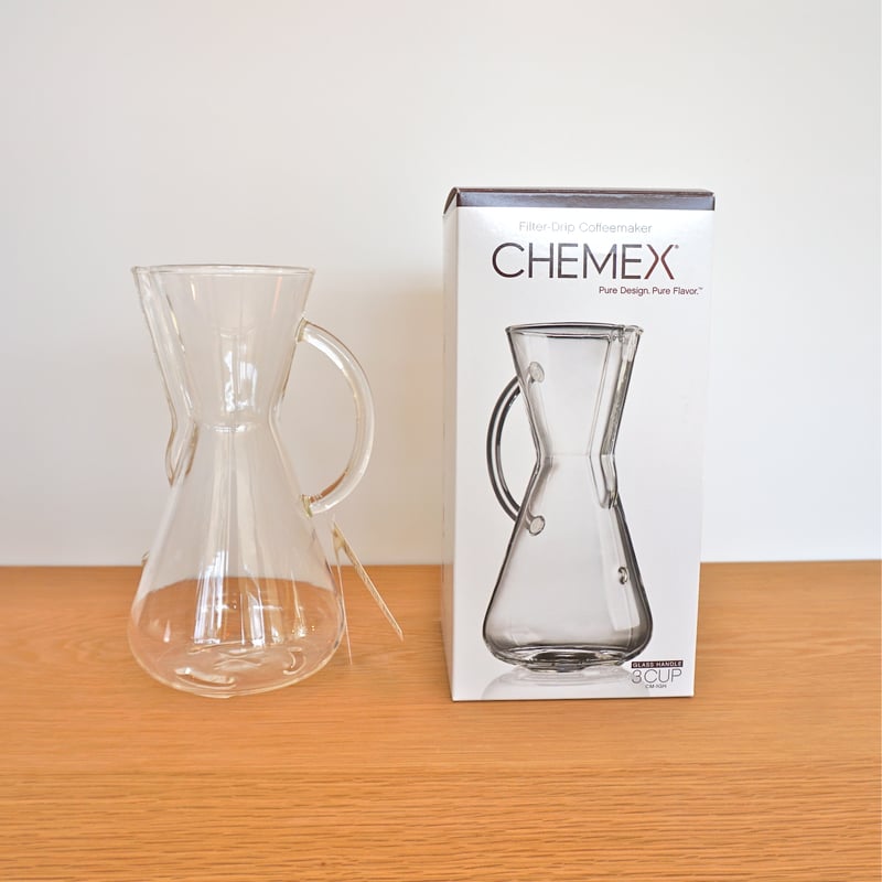 CHEMEX ｜コーヒーメーカー｜グラスハンドル3カップ | h+lab. STORE