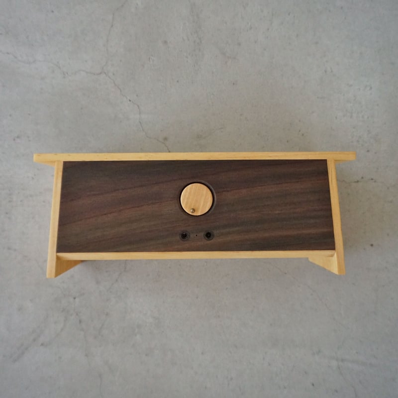 SPiKO｜bluetooth スピーカー｜アジアンローズウッド｜充電式 | h+lab