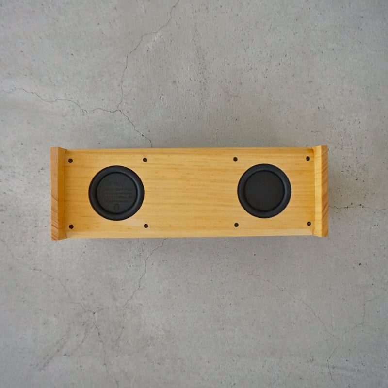 SPiKO｜bluetooth スピーカー｜アジアンローズウッド｜充電式 | h+lab