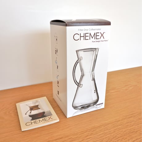 CHEMEX ｜コーヒーメーカー｜グラスハンドル３カップ