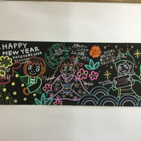 happy new year2024】トリプルコラボ御花印描き置き※御花印帳をお持ちの方