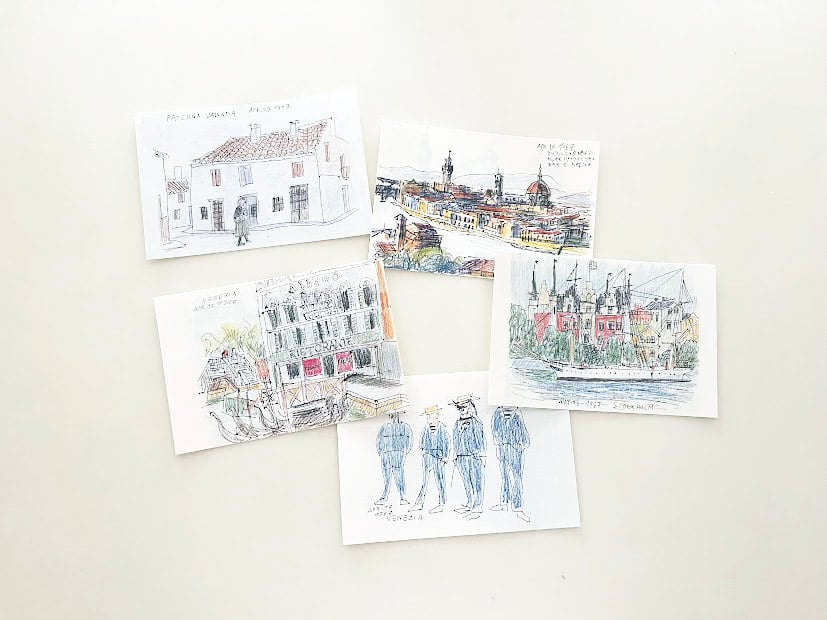 旅の手帖』『旅の歓び、旅の色彩』特典 | hana