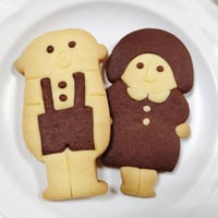 男の子女の子クッキー