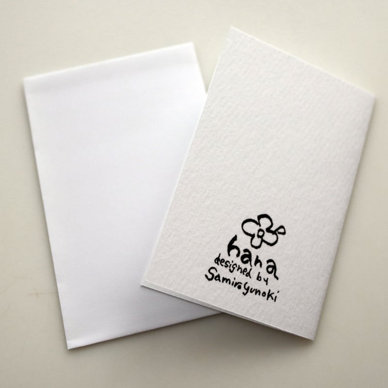 hana /samiro ミニカード（くま） | hana