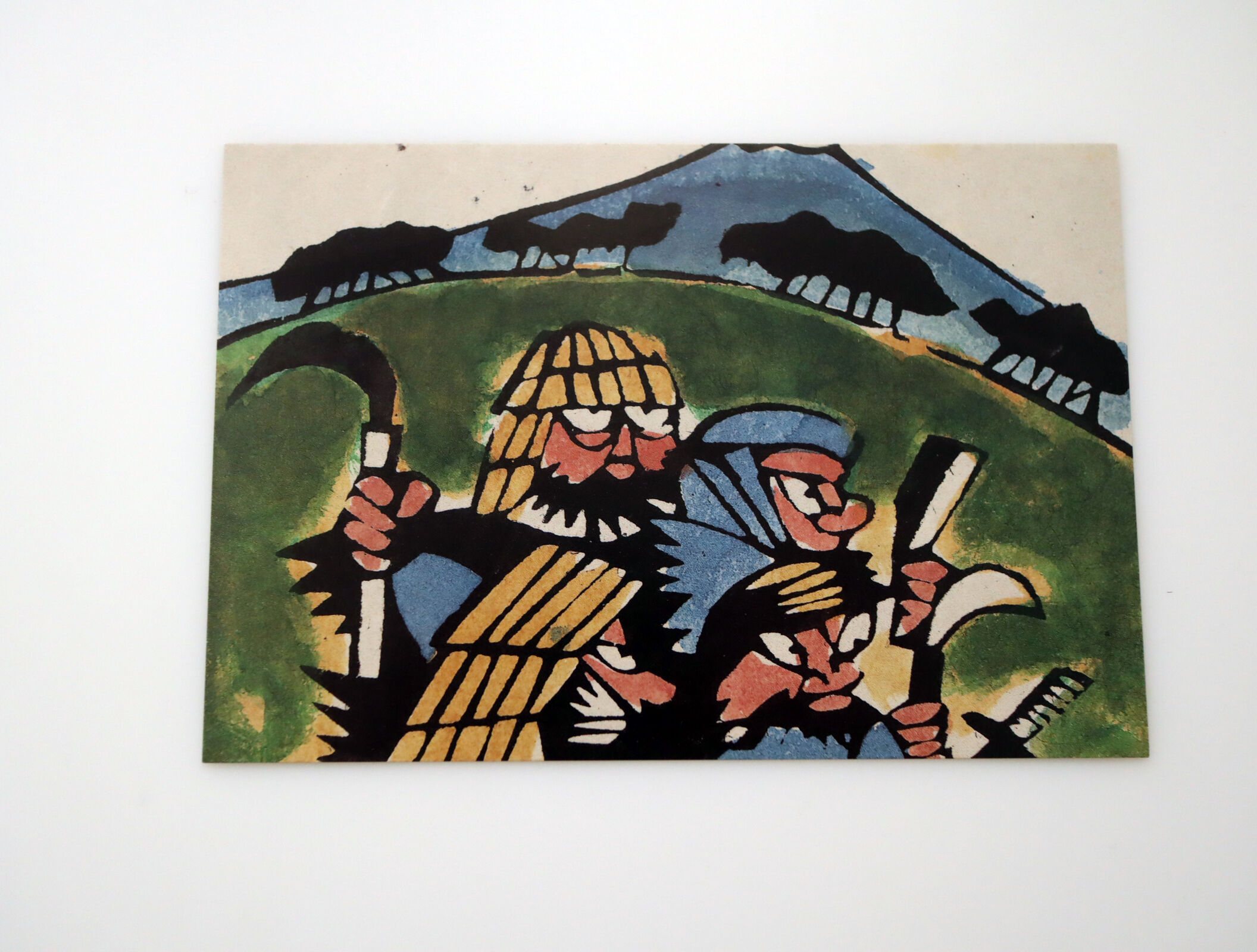 【絵画】ネイチャーアート「砂イソギンチャクとクラカケトラギス」原画 original