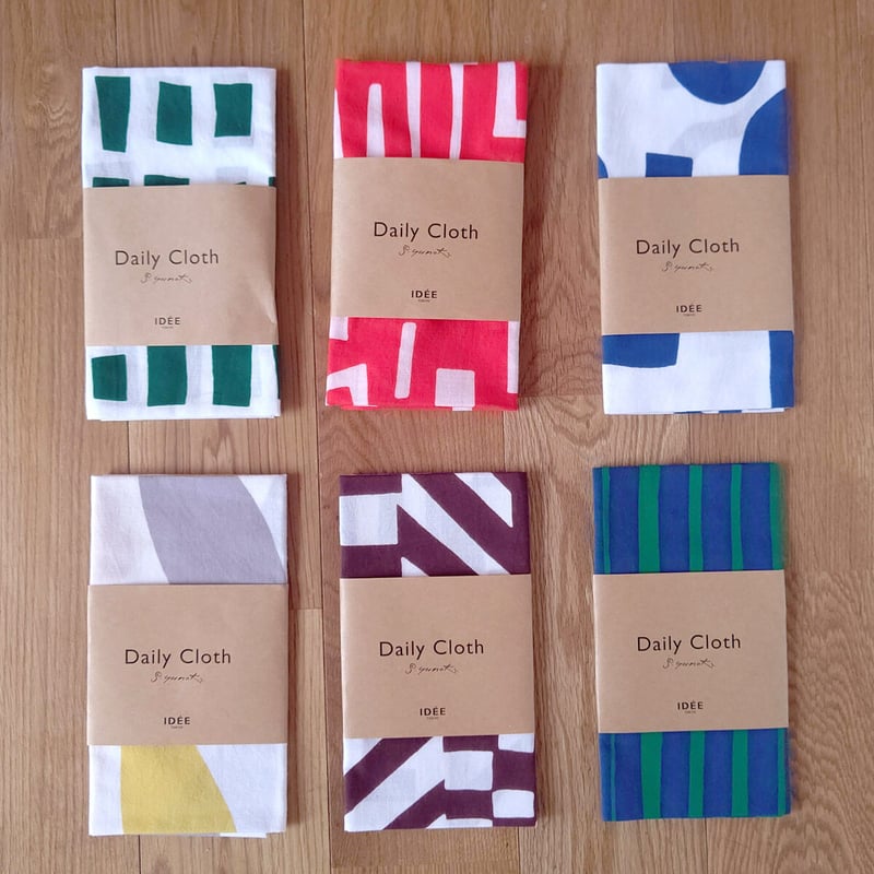 IDEE/デイリークロス リーフ イエロー＆グレー | hana