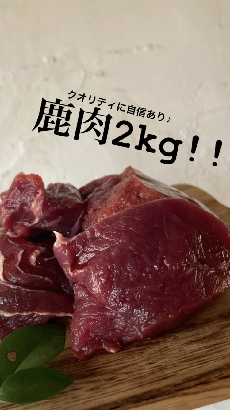 限定大特価‼️鹿肉 2kg | RIKKADOR