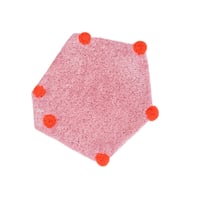 Dot rug (pink)