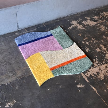 wavy rug