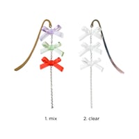 BOOK MARKER 「CLEAR RIBBON」