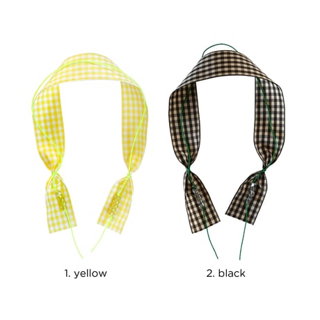 ※文庫本サイズ※  BOOK MARKER 「GINGHAM CHECK#2」