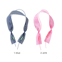 ※文庫本サイズ※  BOOK MARKER 「GINGHAM CHECK#1」